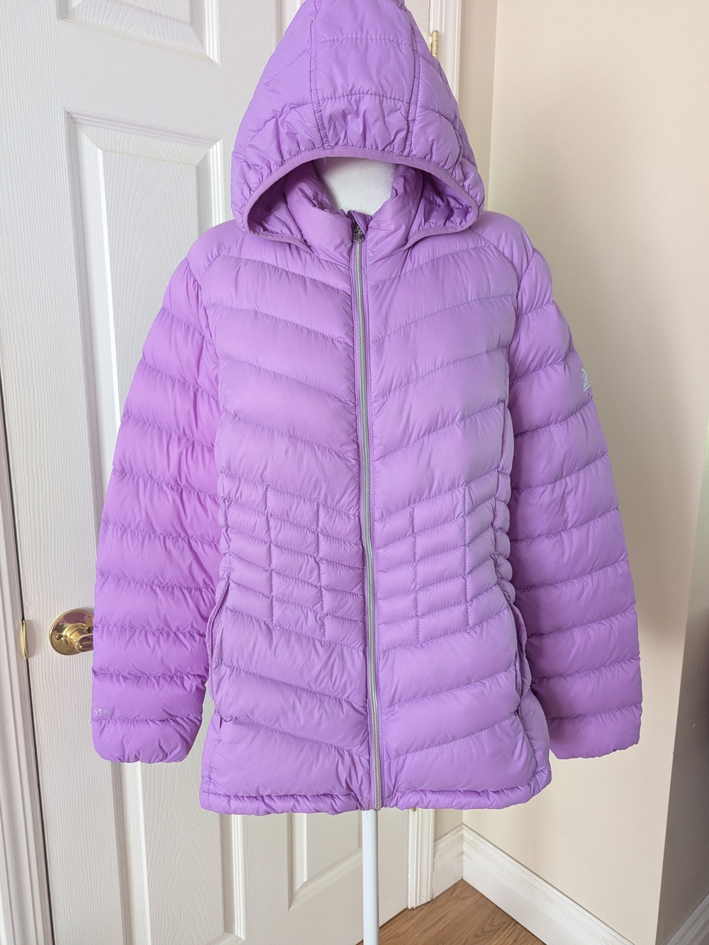 ZeroXposur Lilac Hooded Puffer Jacket